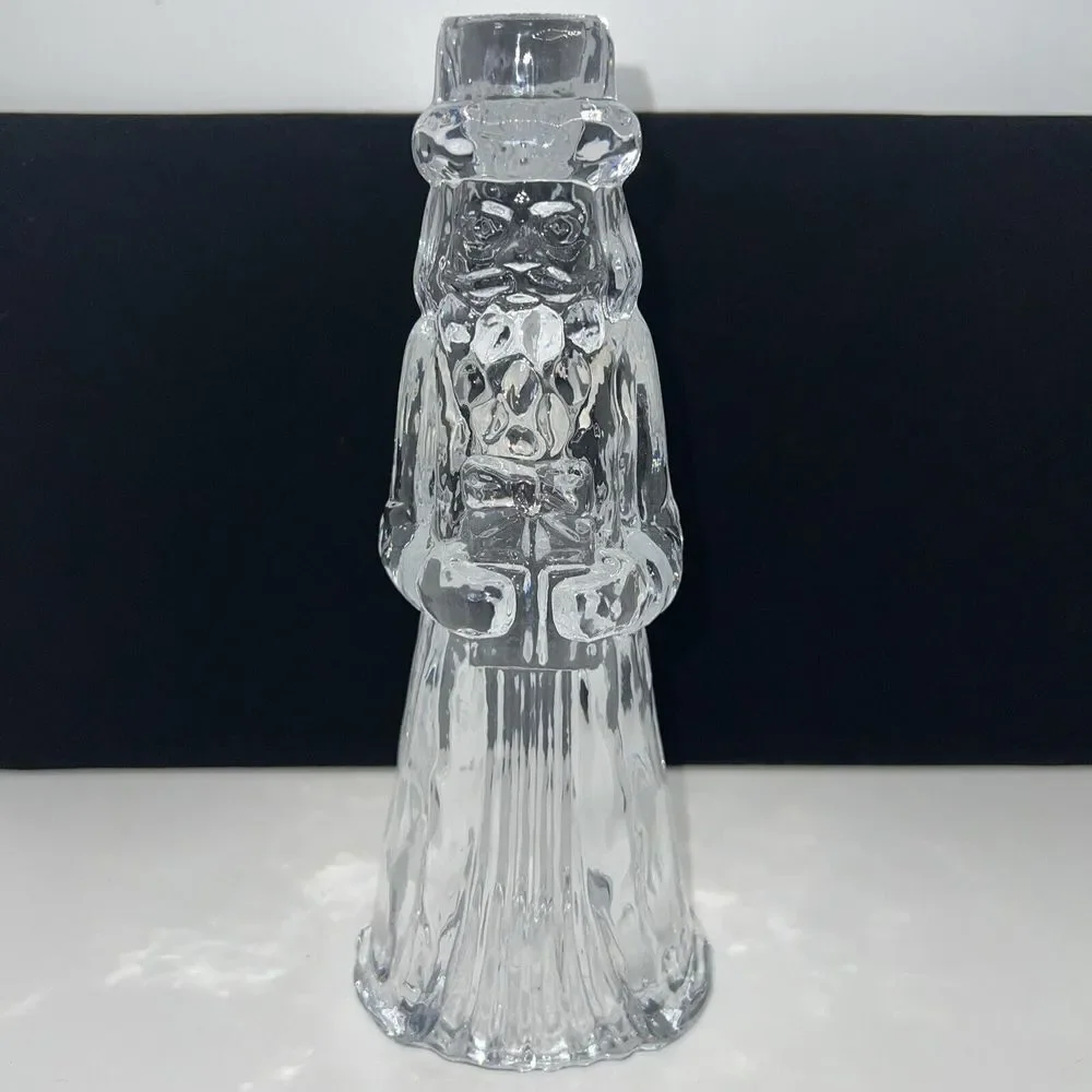 Great Santa Claus Molded Candle Holder 8